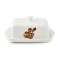 Covered Butter Dish Cow Covered Butter Dish Cow