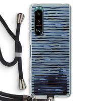 Verrassende lijnen: Sony Xperia 5 III Transparant Hoesje met koord