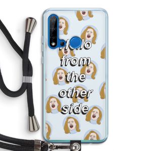 Hello: Huawei P20 Lite (2019) Transparant Hoesje met koord