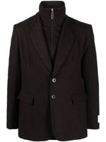 Etudes blazer Halles en flanelle - Marron