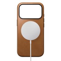 Nomad Modern lederen hoesje iPhone 17 Pro - English Tan