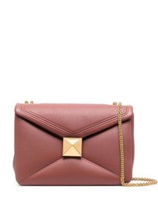 Valentino Garavani sac porté épaule Rockstud à design matelassé - Rose