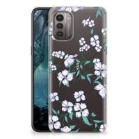 Nokia G21 | G11 Uniek | TPU Case | Blossom White
