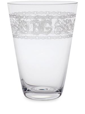 Dolce & Gabbana lunettes de plongée à logo - Blanc