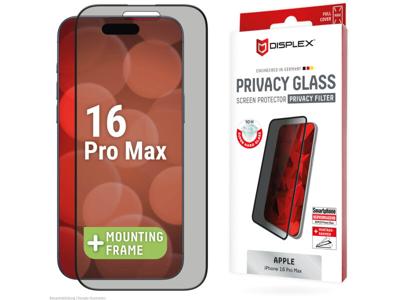 Displex DISPLEX Privacy Glass FC Apple iPhone 16 Pro Max