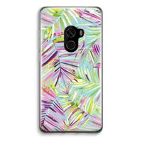 Tropical Palms Blue: Xiaomi Mi Mix 2 Transparant Hoesje