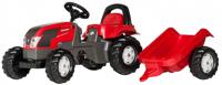 Traptractor RollyKid Valtra junior rood