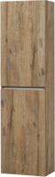 Ben Limara Hoge kast links 45x29x165 cm Sherwood/Aluminium