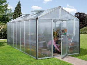 Vitavia Tuinkas Zeus (Holle kamerpanelen van 10 mm, Aluminium, ca. 15,7 qm)