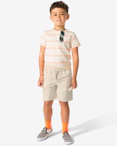 HEMA Kinder Cargo Korte Broek Beige (beige)