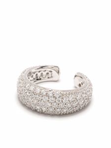 Tom Wood bijou d'oreille orné de cristaux - Argent