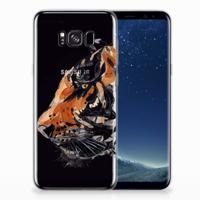 Smartphone hoesje Samsung Galaxy S8 Plus Watercolor Tiger