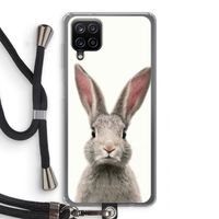 Daisy: Samsung Galaxy A12 Transparant Hoesje met koord