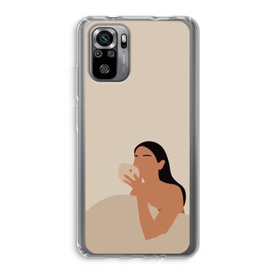 Fresh coffee: Xiaomi Redmi Note 10S Transparant Hoesje