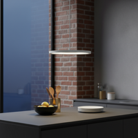 Lyora Strakke hanglampAndria wit Ø 40cm - 9212910