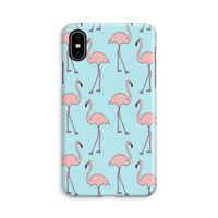 Anything Flamingoes: iPhone Xs Volledig Geprint Hoesje
