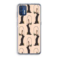 Pop Some Kim: Motorola Moto G9 Plus Transparant Hoesje