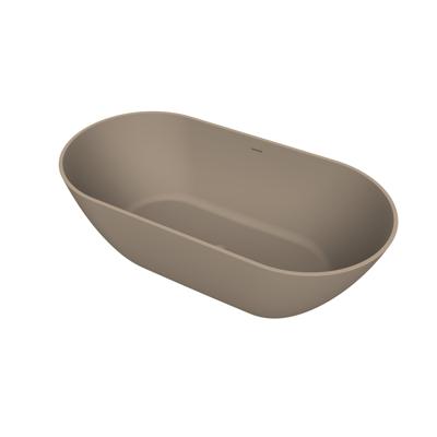 Vrijstaand Ligbad Arcqua Cusco 165x85 Mat Truffel Arcqua