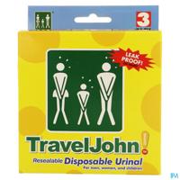 Travel John Urinaal 3x800ml