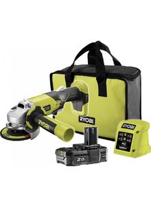 Ryobi R18AG-120S | 18V | ONE+ | HAAKSE SLIJPER | 1X 2,0AH ACCU - 5133004460