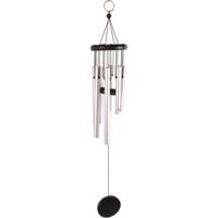 World of Weather Windgong small - aluminium - 9 x 59 cm - Tuin/balkon