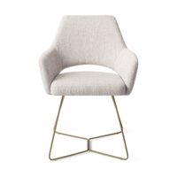 Jesper Home Yanai eetkamerstoel Pigeon beehive gold