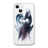 Yin Yang Dragons: iPhone 13 Transparant Hoesje