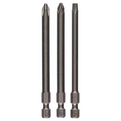 Bosch Accessoires 3-delige bitset Extra Hard | PH2-PZ2-T25 | 89 mm - 2607001767