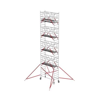 Altrex RS TOWER 51 PLUS rolsteiger | 10.20 m | 0.90 m | 2.45 m houten platform|- Safe-Quick + schoren - TX511039