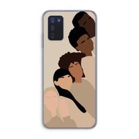 Sweet creatures: Samsung Galaxy A03s Transparant Hoesje