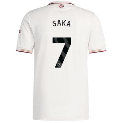 adidas Arsenal Saka 7 Derde Shirt Authentic 2025-2026