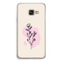 Roses are red: Samsung A3 (2017) Transparant Hoesje