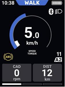 Shimano E-bike display / fietscomputer STEPS SC-E610 zonder houder