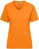 James & Nicholson JN1807 Ladies´ Bio Workwear T-Shirt - /Orange - XS