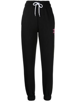 BAPY BY *A BATHING APE® pantalon de jogging à slogan brodé - Noir
