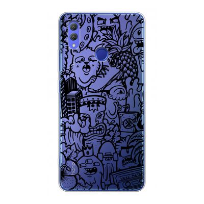 Vexx Black Mixtape: Honor Note 10 Transparant Hoesje