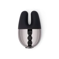 Le Wand - Double Vibe Krachtige Compacte Vibrator Zwart - thumbnail