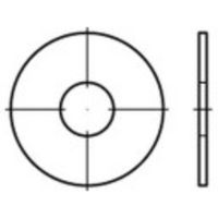 Spatbordschijven 10.5 mm 25 mm Staal Galvanisch verzinkt 200 stuk(s) TOOLCRAFT 159281 - thumbnail