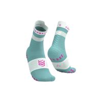 Compressport Pro racing v4.0 high cut hardloopsokken mint