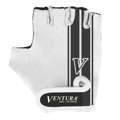 Ventura fietshandschoenen wit maat L/XL Ventura fietshandschoenen wit maat L/XL