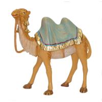 Beeldje kameel -16 cm - kunststof - dierenbeeldjes