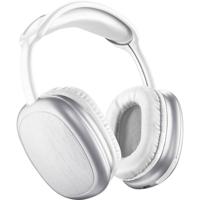 Cellularline Over Ear headset Bluetooth, Draadloos, Kabel Wit Volumeregeling, Microfoon uitschakelbaar (mute)