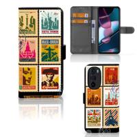 Motorola Edge 30 Pro | Flip Cover | Postzegels