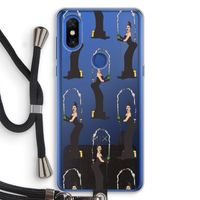Pop Some Kim: Xiaomi Mi Mix 3 Transparant Hoesje met koord