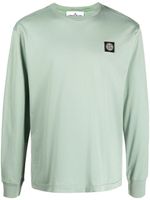 Stone Island t-shirt à patch logo - Vert