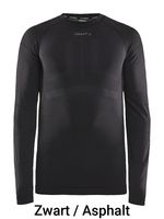 Craft Active Intensity Longsleeve Ondershirt S Zwart / Asphalt - thumbnail