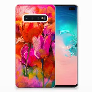 Hoesje maken Samsung Galaxy S10 Plus Tulips