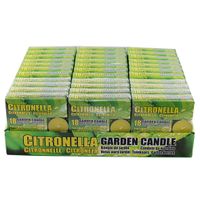 Set van 18x stuks citroen geur waxinelichtjes Citronella   - - thumbnail