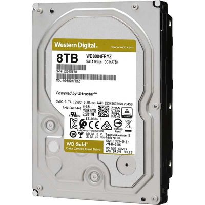 Gold, 8 TB Harde schijf