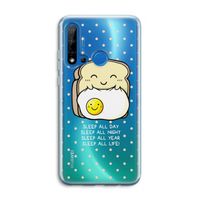 Sleep All Day: Huawei P20 Lite (2019) Transparant Hoesje